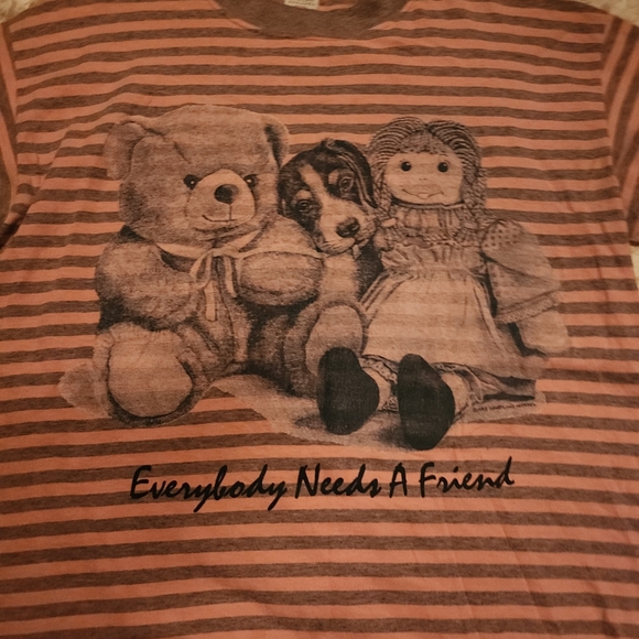 Vintage sleeper 'Everyone needs a friend' tee - Picture 2 of 5